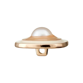 Prym: Metallinen helmikoristenappi 20mm, persikka