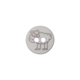 Prym: Lammasnappi 15mm, vaaleanharmaa