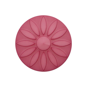 Prym: Kukka polyesterinappi 12mm, kanervanpunainen