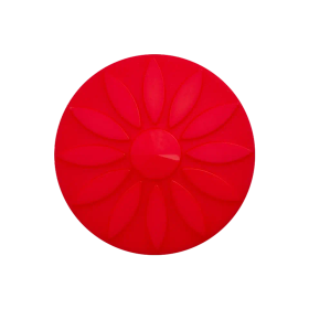 Prym: Kukka polyesterinappi 12mm, punainen