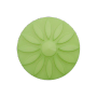 Prym: Kukka polyesterinappi 12mm, vihreä