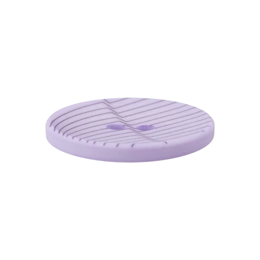 Prym: Raitanappi 23mm, lila - harmaa