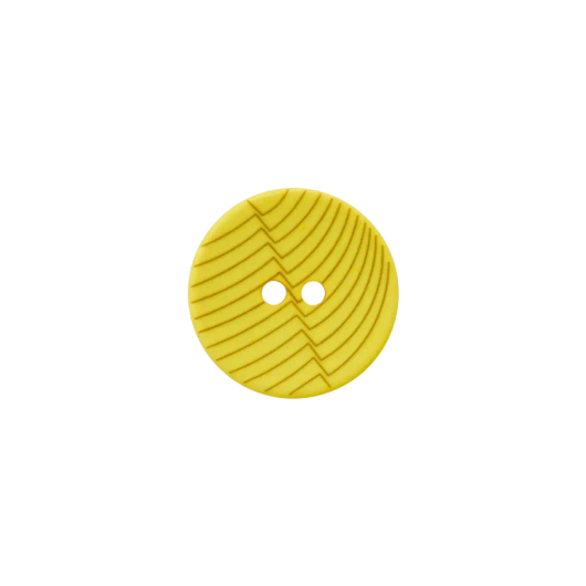 Prym: Raitanappi 18mm, keltainen - harmaa