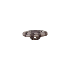 Prym: Kukka polyesterinappi 18mm, tummanharmaa