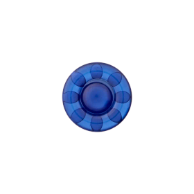 Prym: Kukka polyesterinappi 18mm, sininen