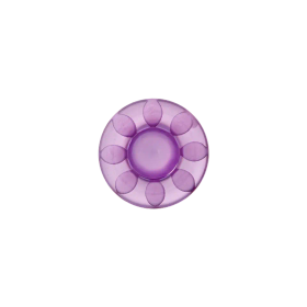 Prym: Kukka polyesterinappi 18mm, violetti