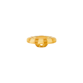 Prym: Kukka polyesterinappi 18mm, keltainen