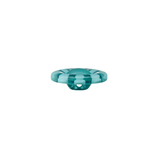 Prym: Kukka polyesterinappi 18mm, turkoosi