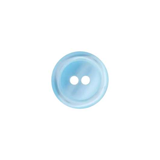 Prym: Polyesterinappi 14mm, vaaleansininen