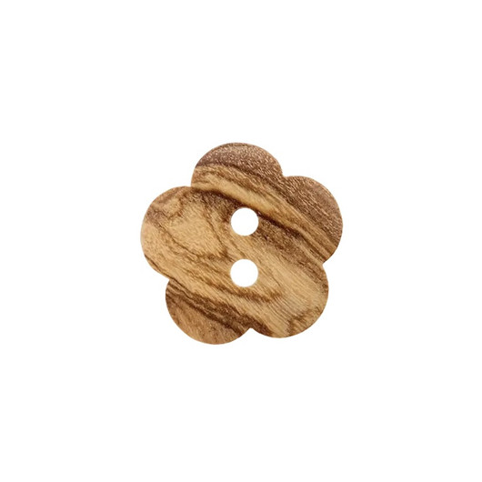 Prym: Puinen kukkanappi 15mm