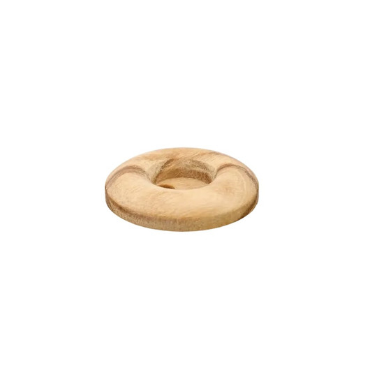 Prym: Puinen nappi korkealla reunuksella, 18mm