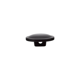 Prym: Musta taustakiinnitteinen polyesterinappi 15mm