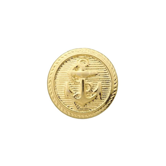 Prym: Ankkuri metallinappi 20mm, kulta