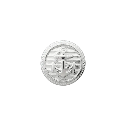 Prym: Ankkuri metallinappi 15mm, hopea