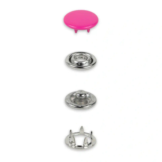 Prym: Jerseyneppari 12mm / 20kpl, pinkki