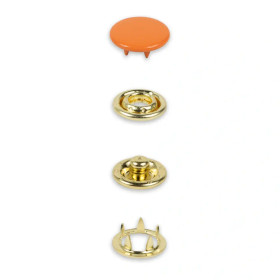 Prym: Jerseyneppari 12mm / 20kpl, oranssi