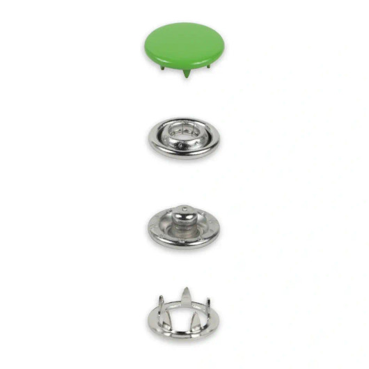 Prym: Jerseyneppari 12mm / 20kpl, vaaleanvihreä