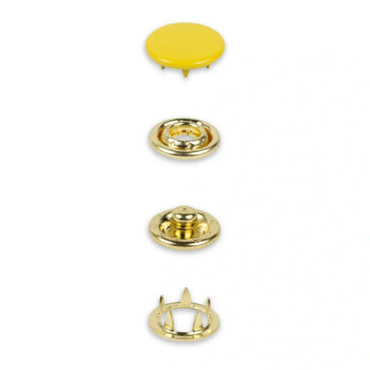 Prym: Jerseyneppari 12mm / 20kpl, keltainen