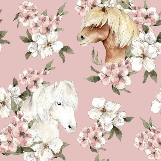 Hento Style: Puuvillatrikoo, Shetlanninponit, vaaleanpunainen