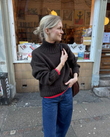 PetiteKnit: Hannah Sweater O-neck