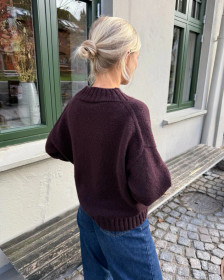 PetiteKnit: Hannah Sweater V-neck -neuleohje 