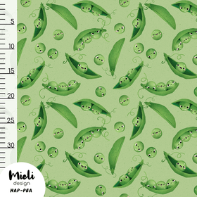 Mieli Design: HAP-PEA light green, luomupuuvillatrikoo