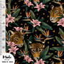 Mieli Design: HIDE N’ SEEK black, luomupuuvillatrikoo