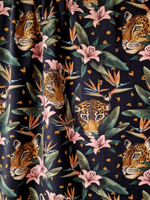 Mieli Design: HIDE N’ SEEK black, luomupuuvillatrikoo