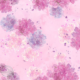 Merenneidon ompelimo: Puutarhahortensia, vaaleanpunainen