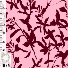 Ihka Clothing: Hummingbird, luomupuuvillatrikoo, Rasberry Wine