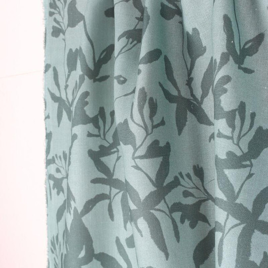 Ihka Clothing: Hummingbird pellava, Sea Green