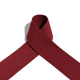 Laukkuhihna 38mm, tummanpunainen