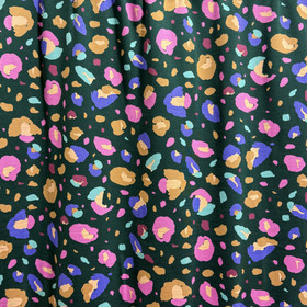 Digitrikoo: Värikkäät leopardin täplät, tummanvihreä