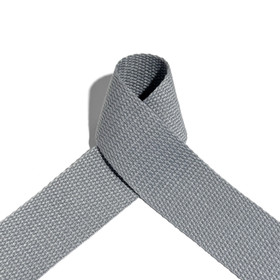 Laukkuhihna 38mm, vaaleanharmaa