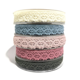 Puuvillapitsi 15mm / 1m, useita eri värejä