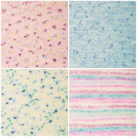 Garnstudio Drops: Baby Merino (kuviolliset)