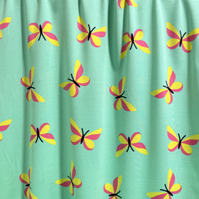 Digijoustocollege: Perhoset, minttu - keltainen - pinkki