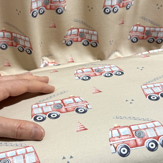 Digitrikoo: Paloautot, vaalea beige