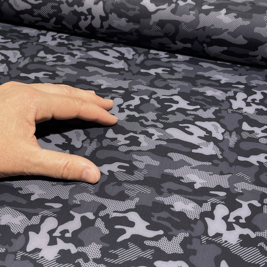 Lycra: Camo, harmaa 
