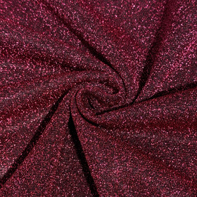 Glitteritrikoo: Tumma pinkki (mustapohjainen)