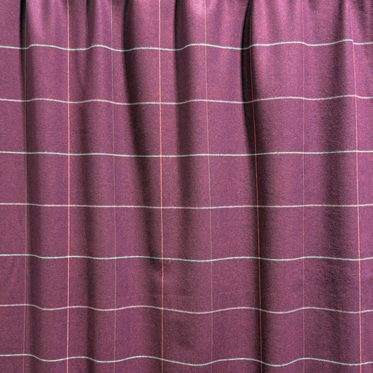 Flanelli: Ruudullinen, viininpunainen (suuri ruutu)