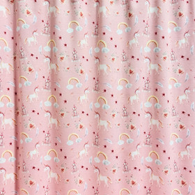 Digitrikoo: Yksisarviset ja sateenkaaret, hento vaaleanpunainen - vaaleankeltainen