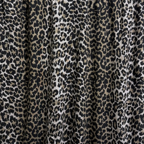 Viskoositrikoo: Leopard, taupe - musta - harmaa