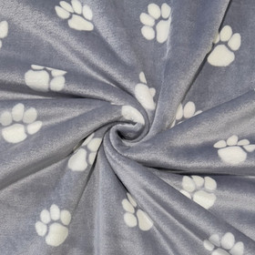 Polar fleece: Tassut, vaaleanharmaa