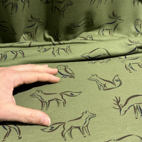 Digijoustocollege: Metsäneläimet, khaki