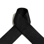 Polycotton T-nauha / laukkuhihna 38mm, musta