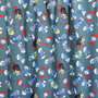 Smurffit -trikookangas: Smurffit, sini-harmaa