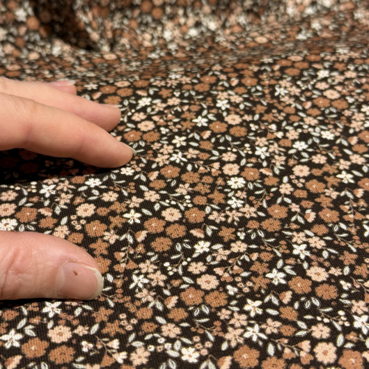 Digitrikoo: Minikukat, tummanruskea - vaaleanruskea