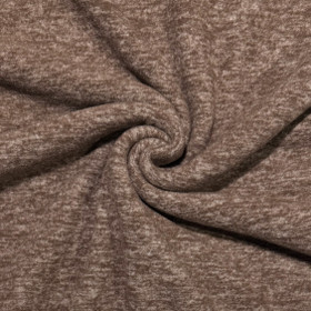 Polar fleece: Meleerattu ruskea