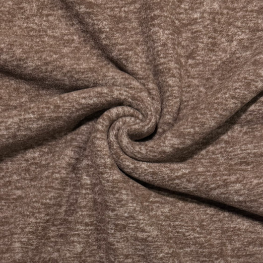 Polar fleece: Meleerattu ruskea